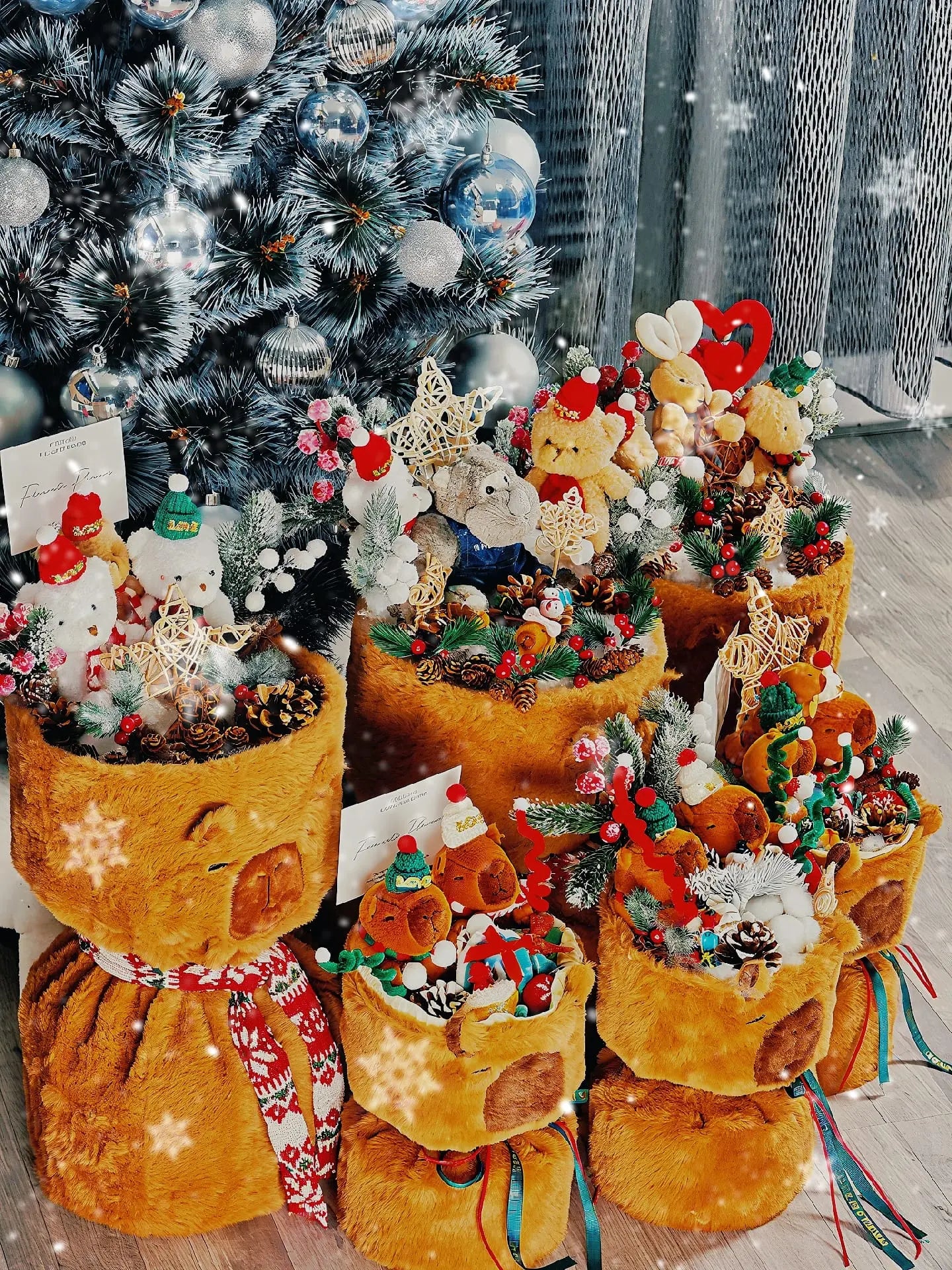 🌸 Плюшени Капибара Букет 💝