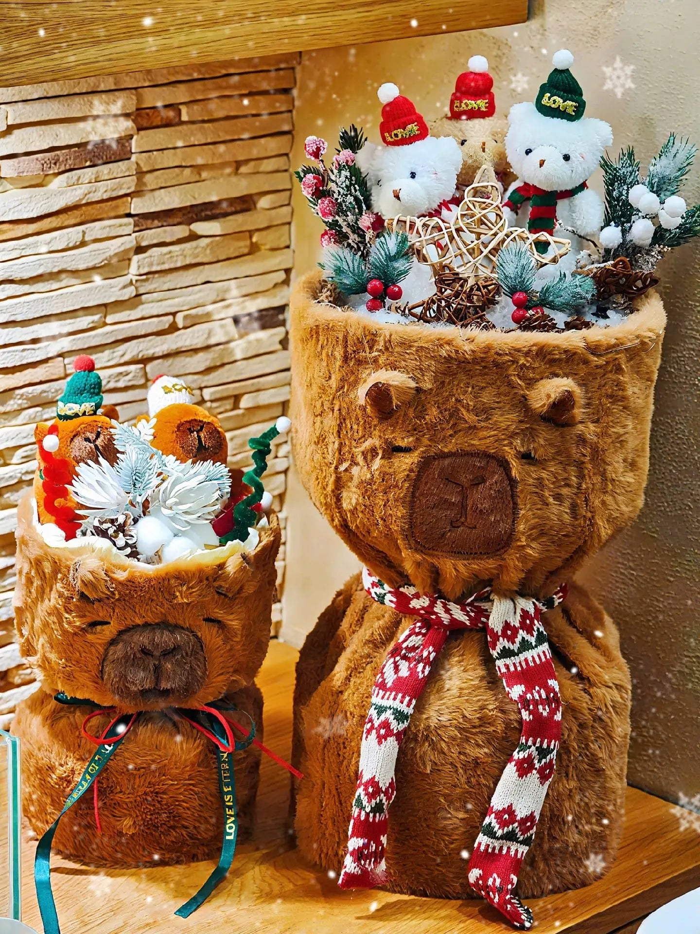 🌸 Плюшени Капибара Букет 💝