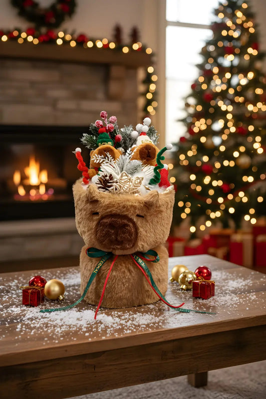 🌸 Плюшени Капибара Букет 💝