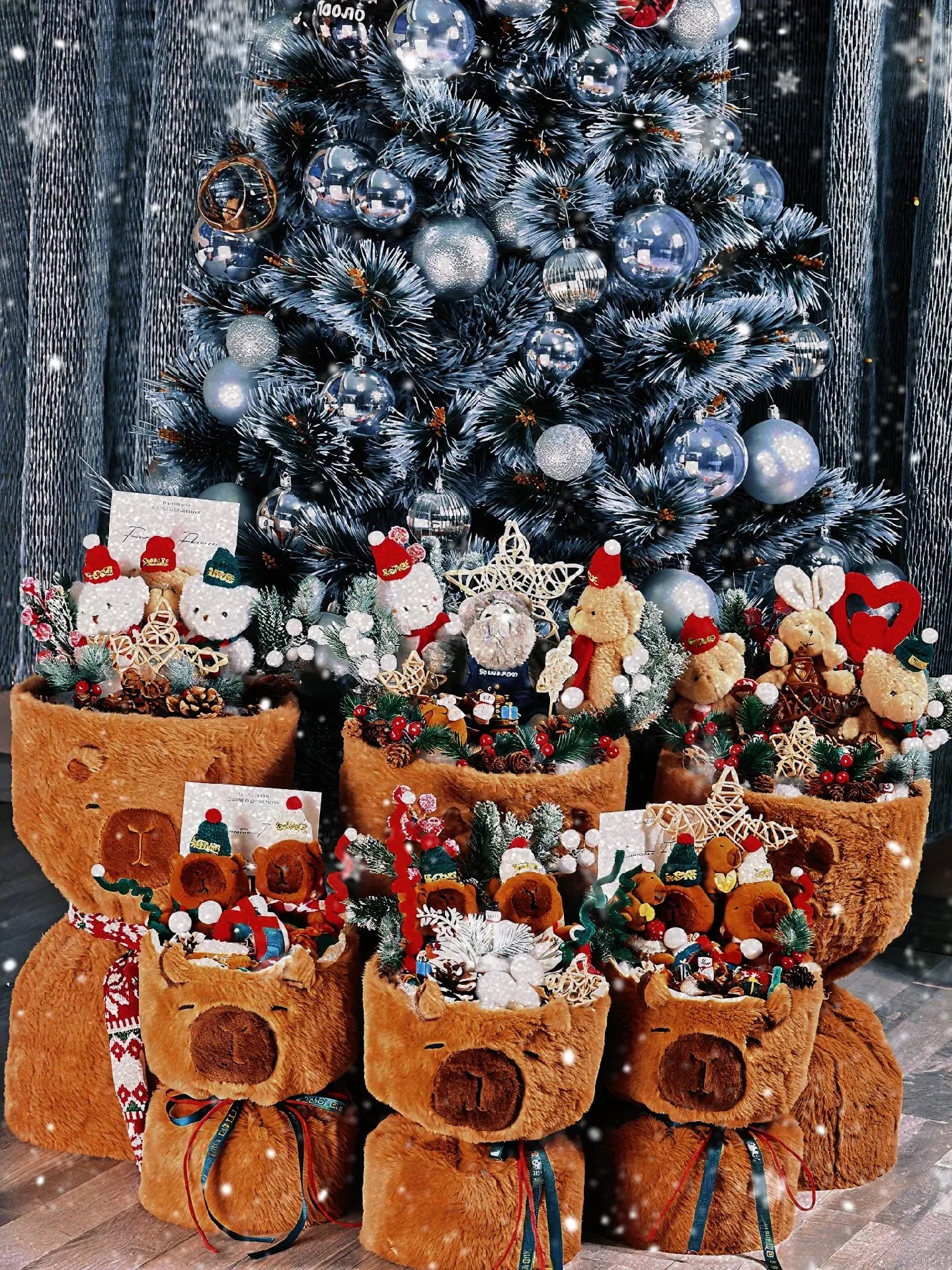 🌸 Плюшени Капибара Букет 💝