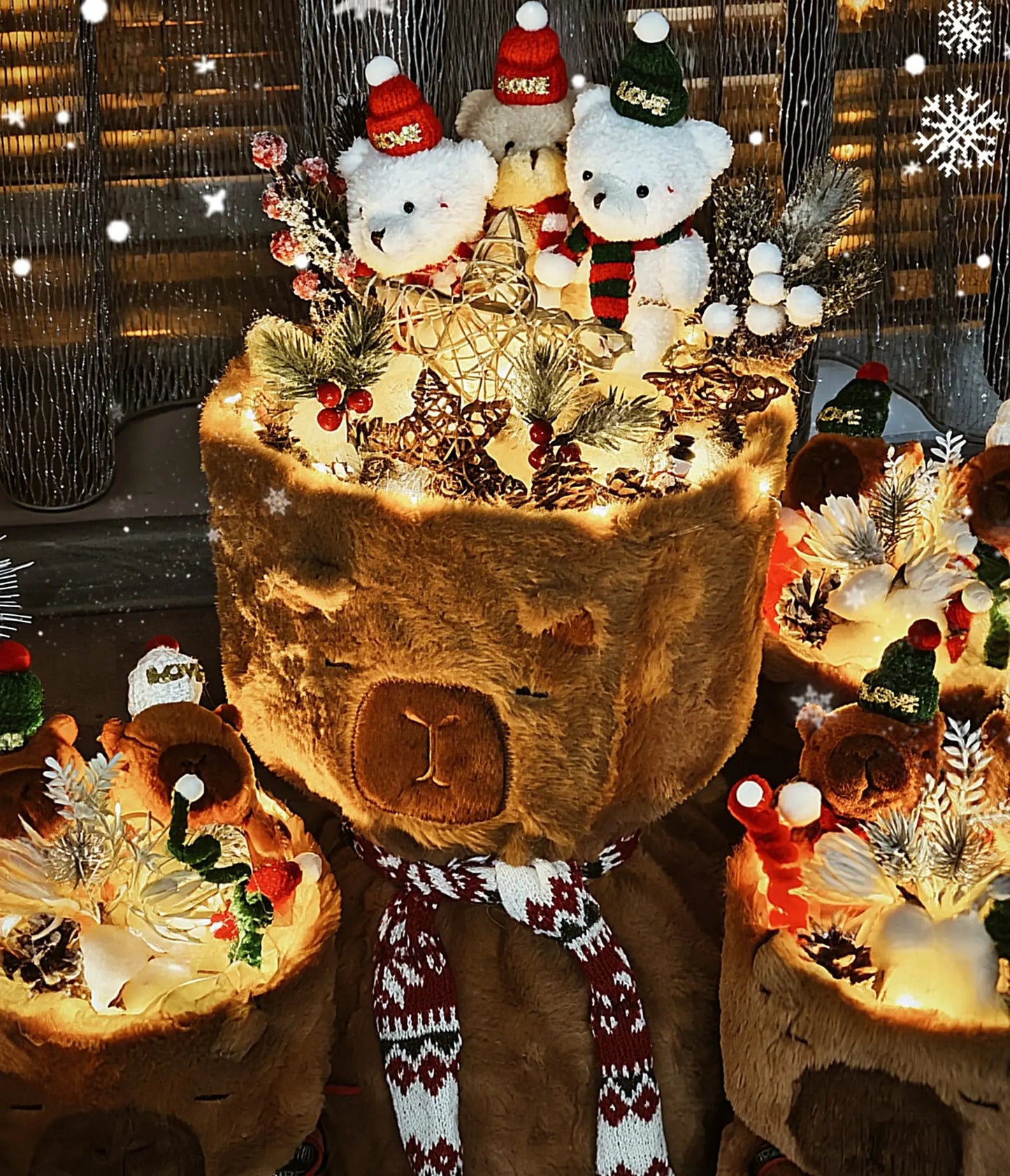 🌸 Плюшени Капибара Букет 💝